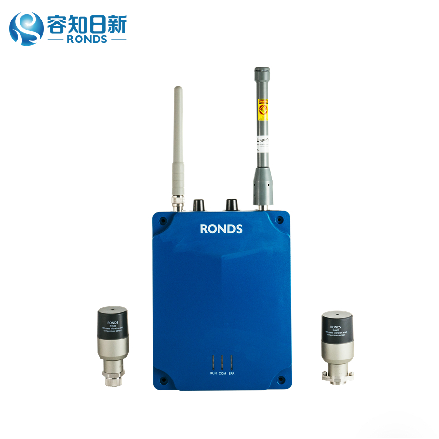 metal wireless vibration data collectors for pump stations